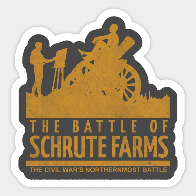 The Battle Of Schrute Farms Sticker by Bigfinz